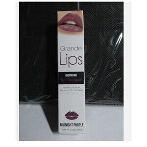 Grande Lips HYDRATING LIP PLUMPER, MIDNIGHT PURPLE, .084 OZ New In Box !